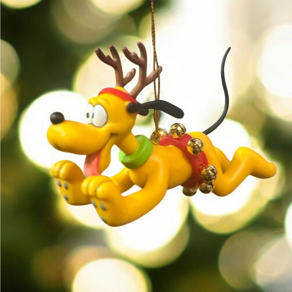 Pluto Ornament with Antlers